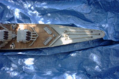 Maquette Cuirass� Richelieu vue avant