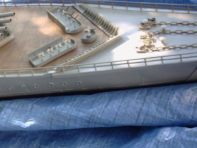 Maquette Cuirass� Richelieu brise lames