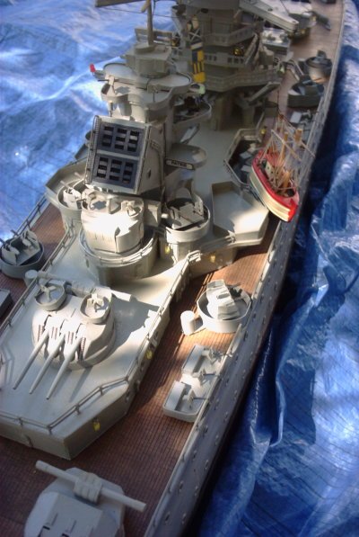 Maquette Cuirass� Richelieu tour arri�re